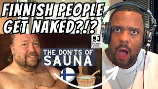 Brit Reacts to The Don'ts of a Finnish Sauna