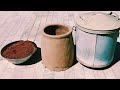 Primitive Technology: How to Make Traditional Tandoori | Home Made Small  Mud Tandoor | Clay Tandoor