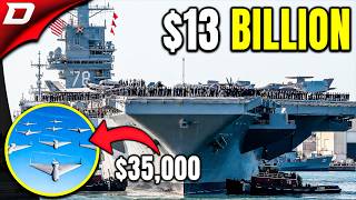 The New Math of US War $13 Billion Carriers vs $35,000 Drones