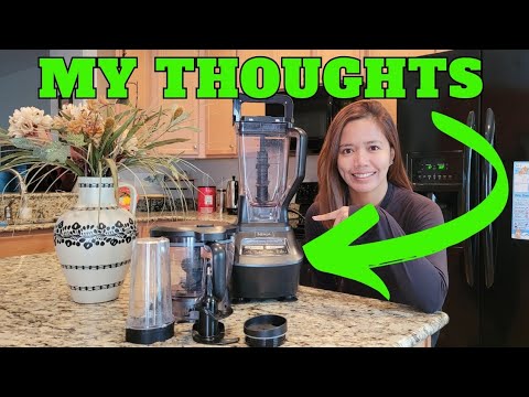 Review Ninja Mega Kitchen System Blender Food Processor Ice Crusher Smoothie blender amazonfinds
