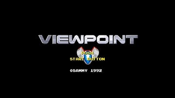 Viewpoint (Neo Geo AES 60Hz / EU) - Intro / Attract Mode