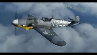 War Thunder Flight Simulation β BF 109 G-14 in Action