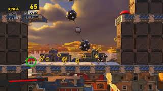 Sonic Forces Shadow DLC - Stage 1 All Number Rings Enemy Territory (City)