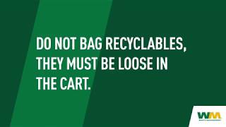 Recycling 101 Don’t: Bagged Recyclables