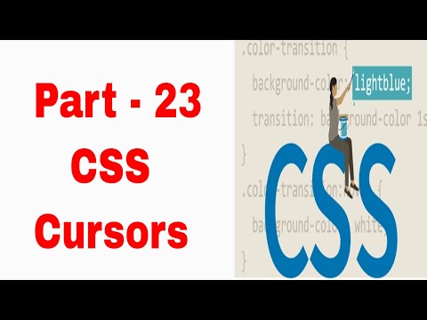 CSS Cursors in Tamil | CSS Tutorial in Tamil | Part - 23
