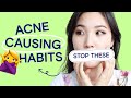 10 Acne Causing Habits | Diet, Skincare, Lifestyle | Acne School EP02 PE Class