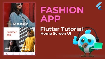 Flutter E-commerce Fashion App UI - Modern Home Screen Design Tutorial 2025