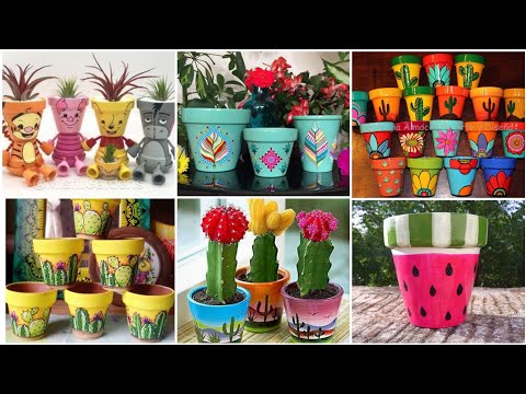 Vídeo: Como Fazer Um Vaso Pintado De Acrílico