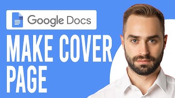 How to Make a Cover Page on Google Docs (How to Create a Google Docs Cover Page)