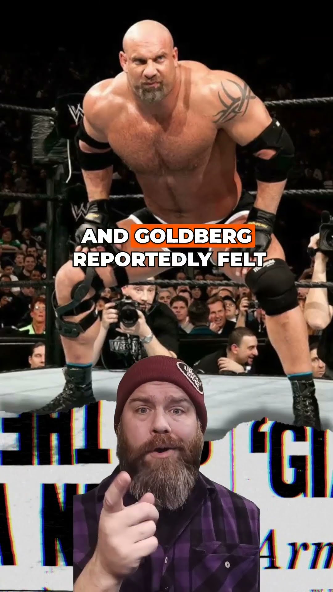 Why did Goldberg not like Chris Jericho #WCW #WWE #ChrisJericho #Goldberg #shorts