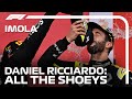 Daniel ricciardo all the shoeys