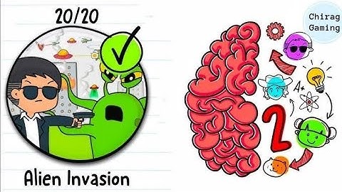Brain Test 2: Alien Invasion 👽 | All Levels 1-20 Walkthrough 💡 | Ultimate Puzzle Guide!