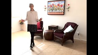 Absolute Beginner:Basic Beginner Line Dance Steps Demo