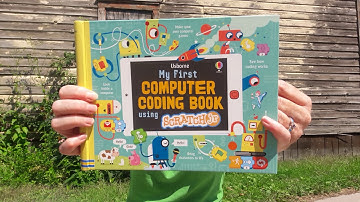 Usborne My First Computer Coding Book Using Scratch for ages 4 and up!