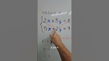Esse macete é incrível para resolver sistemas #matematica