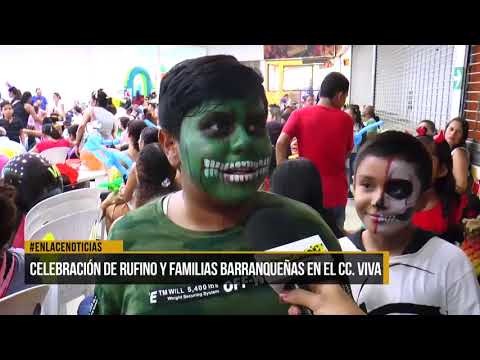 Celebración de Rufino y familias Barranqueñas en el CC. VIVA