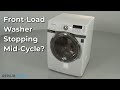 Front-Load Washer Stops Mid-Cycle — Front-Load Washing Machine Troubleshooting