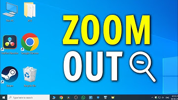 How to Zoom Out on a Computer Desktop in windows 10/11