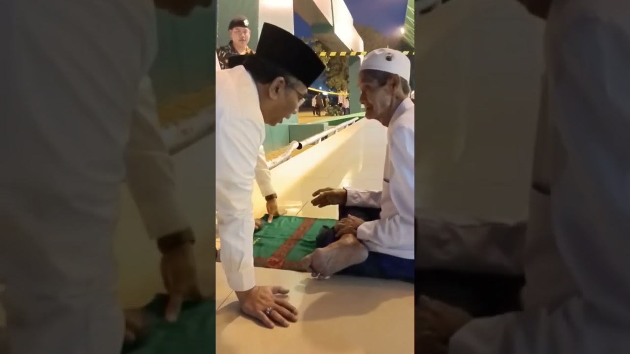 Ketadhiman KETUM PBNU (Gus Yahya), Ketika bertemu KYAI SEPUH NU (KH.Masduqi Abdurrohman Al Hafidz)