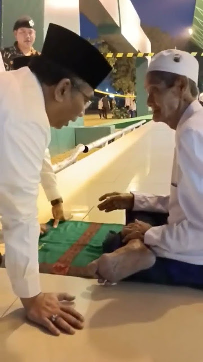 Ketadhiman KETUM PBNU (Gus Yahya), Ketika bertemu KYAI SEPUH NU (KH.Masduqi Abdurrohman Al Hafidz)
