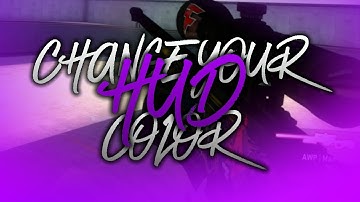 [CS:GO] HOW TO CHANGE THE COLOR OF YOUR HUD