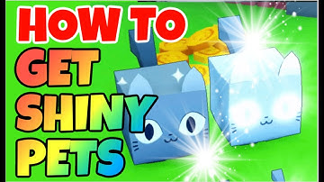 HOW TO GET SHINY PETS IN PET SIMULATOR X UPDATE