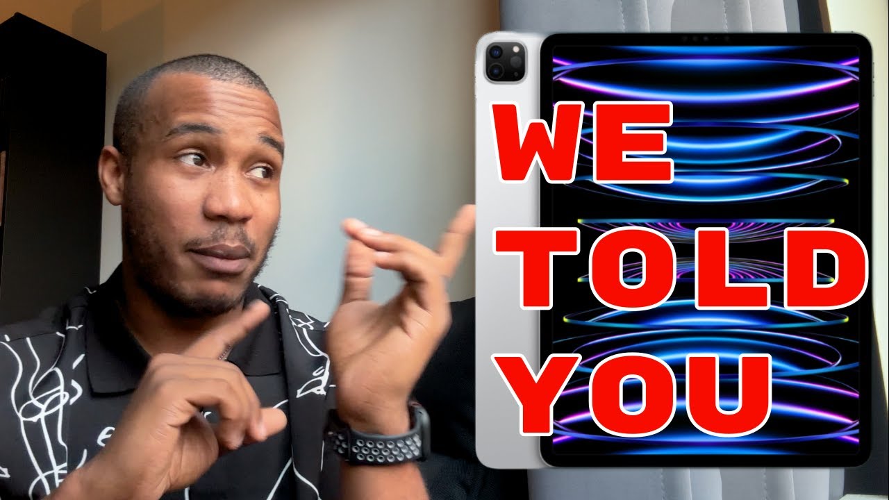 We Predicted the 16 inch iPad Pro! DAVINCI RESOLVE IS HERE! - M2 - YouTube