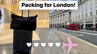 PACK WITH ME ✈ Heading Back to London!