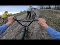 DOWNHILL на BMX| УПАЛ В ГРЯЗЬ| ЖЕСТЬ в СКЕЙТПАРКЕ| BMX VLOG