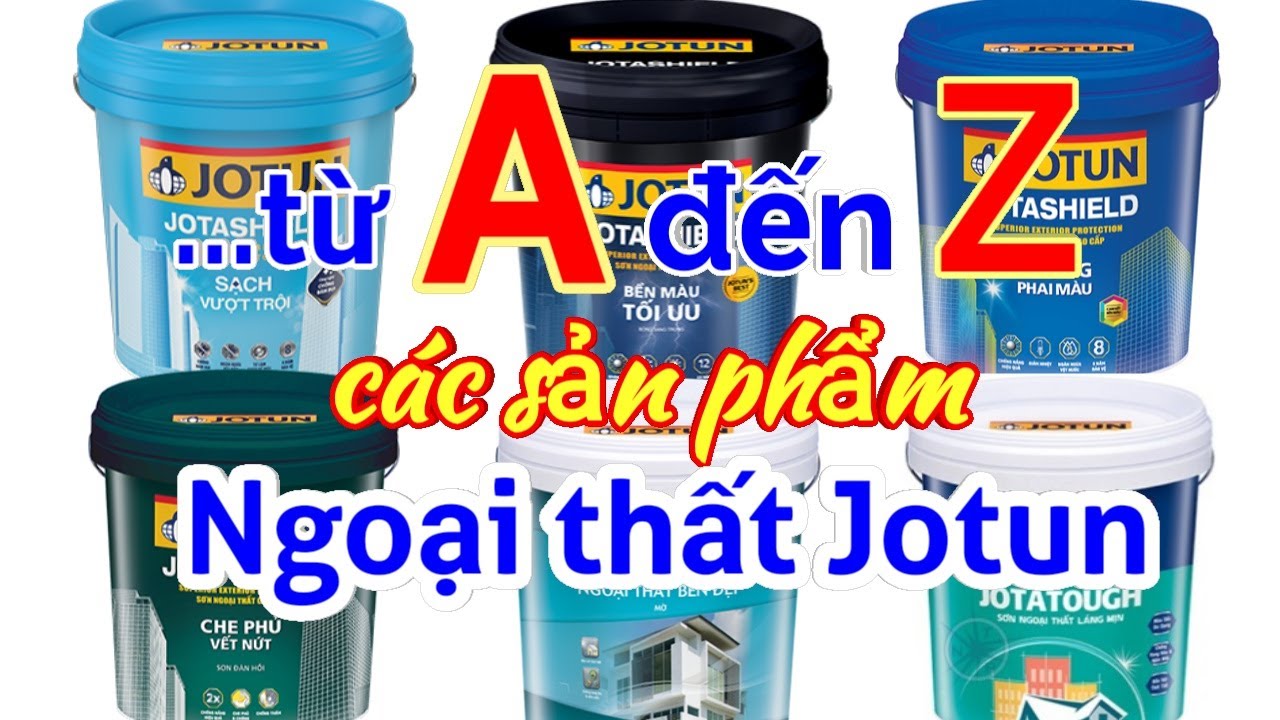 Sơn Jotun | Phân tích ưu nhược điểm các dòng sơn Jotun... - youtube