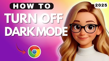 How to Turn Off Dark Mode in Google Chrome