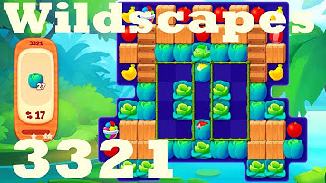 Wildscapes Level 3321 HD Walkthrough | 3 - match game | gameplay | android | ios | pc | app