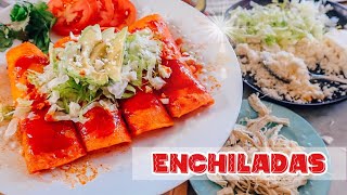 Enchiladas Rojas || Fuego en La Cocina