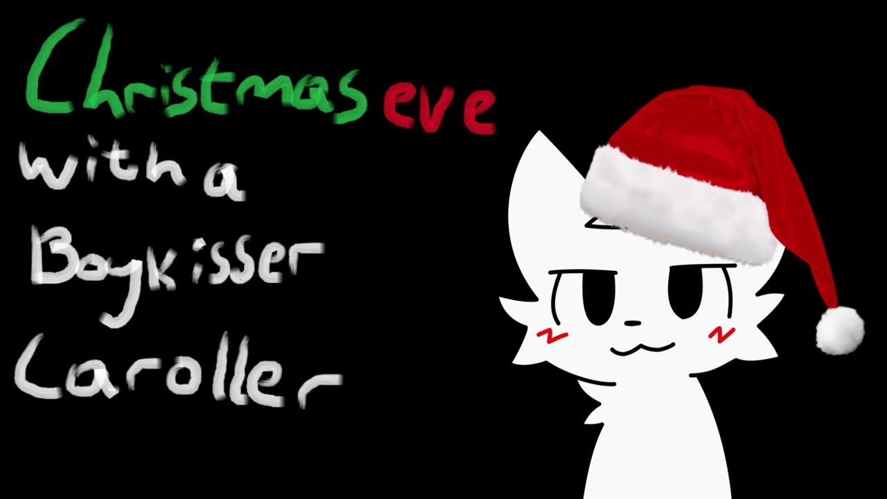 [Furry ASMR] Christmas Eve with a Boykisser caroller [M4M] [kisses] [boykisser]