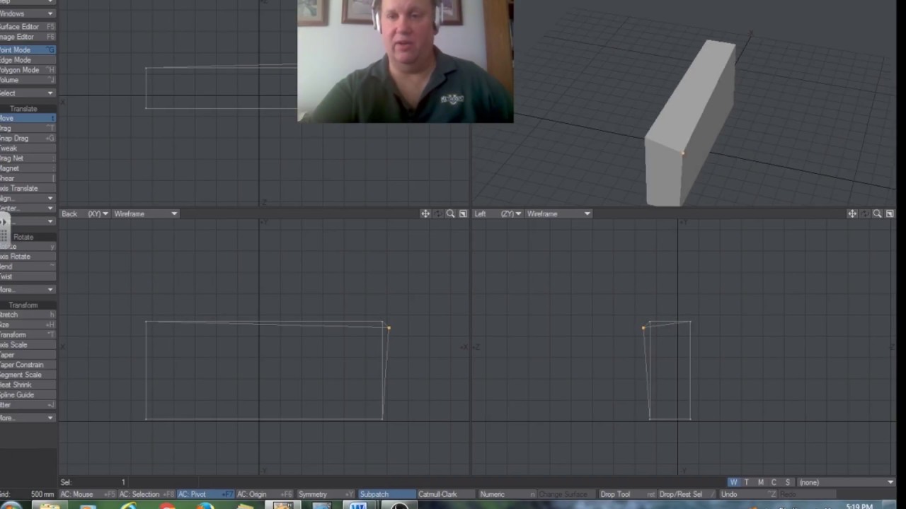 Graphics and Animation Tutorials Unit1 - Basic Modeler Interface - YouTube