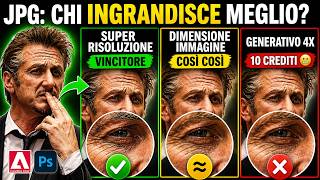 Super Risoluzione vs Ingrandimento Generativo: il miglior upscaling JPG è GRATIS?