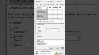 Split Data Easily with Text to Columns in Excel #excel #microsoft