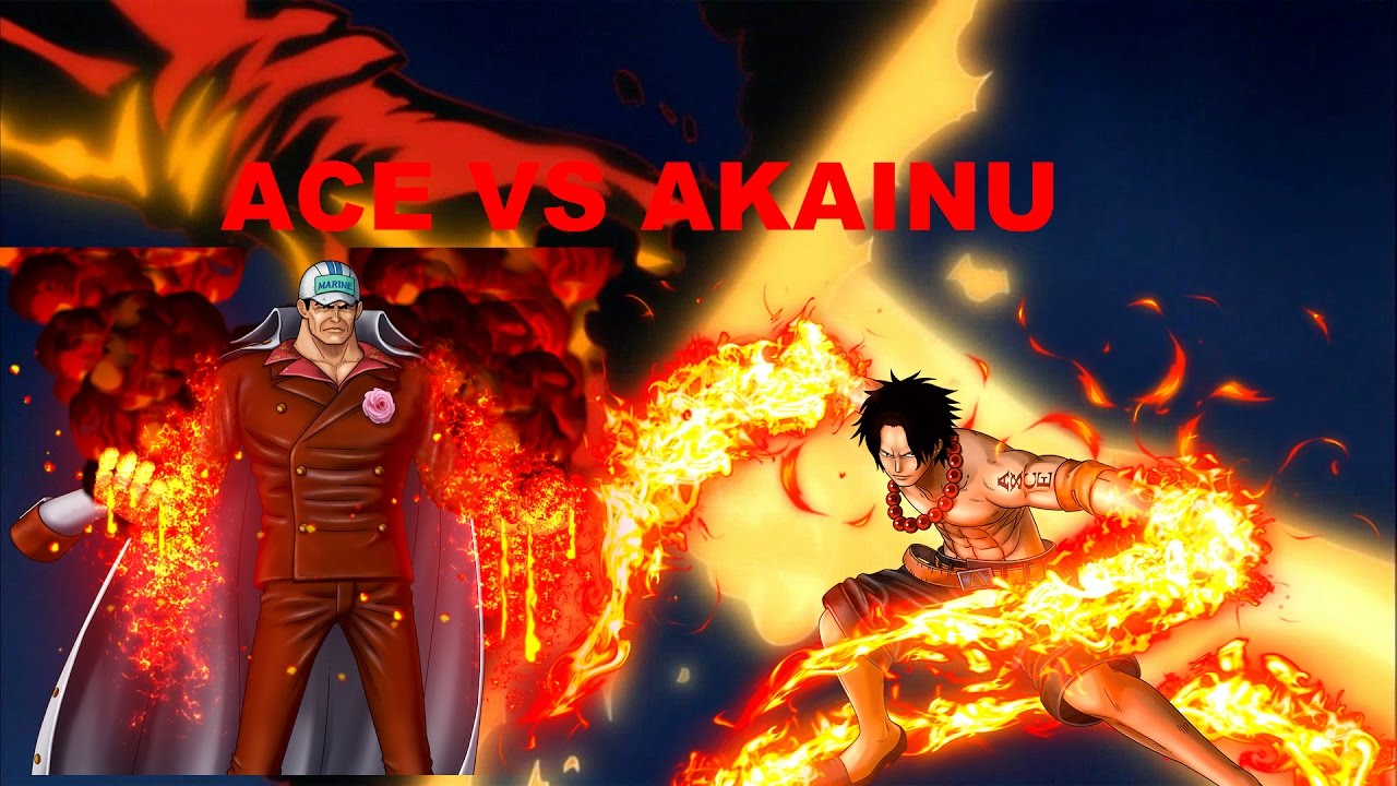 ESTA VEZ NO!!! EPICA BATALLA FINAL!!! ace vs akainu one piece burning
