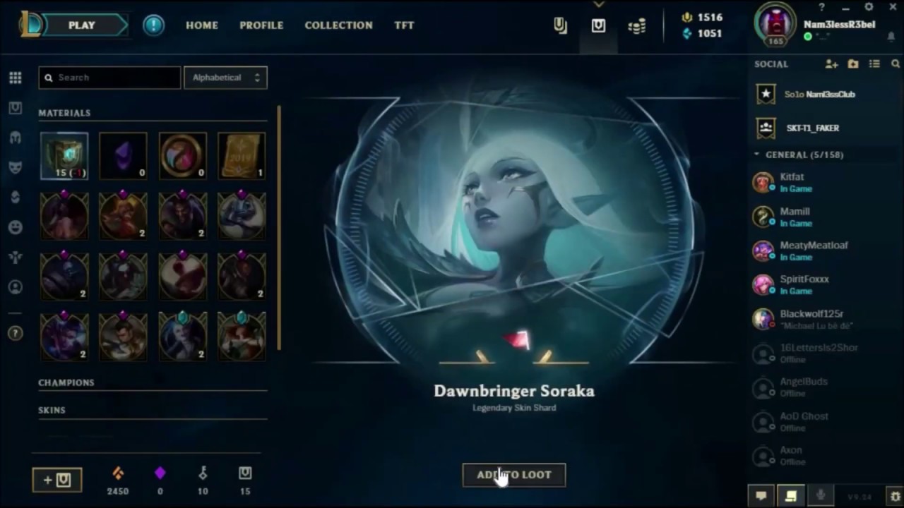 LOL HEXTECH LOOT BOX OPENING League of leagues