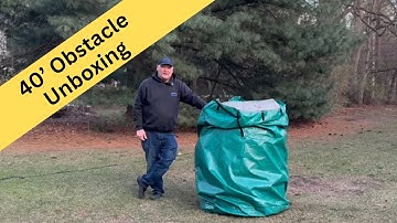 40-Foot Obstacle Course | Unboxing & First Look