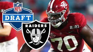 Las Vegas Raiders #17 Draft Pick - Alex Leatherwood