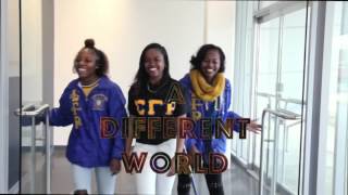 Bowling Green State University NPHC Week 2016: A Different World