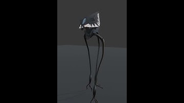 Tripod walk cycle revamped [Blender] (OLD) #waroftheworlds #wotw #tripod #alien