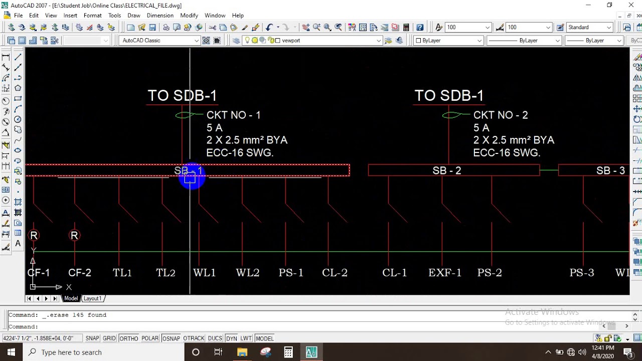 Electrical Circuit Diagram part_02 - YouTube