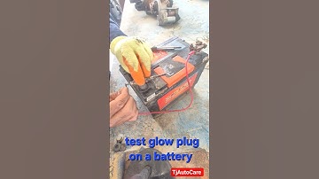 #howto #test glow plug on a battery #car #mechanic #tips #repair #tutorial #shorts #video #viral