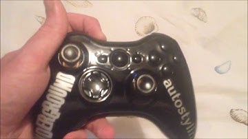 Mad Kustom Controller Xbox 360 UnderGround AutoStyling All Black