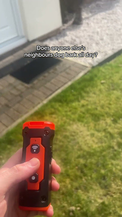 How to stop your neighbors dog from barking!