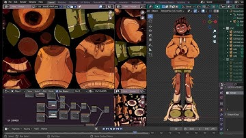 Darwin | 3D Character | SMTH from the creation process | Blender3D