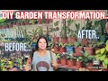 OUTDOOR GARDEN TRANSFORMATION...