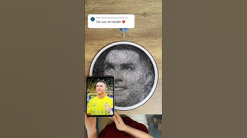 Cristiano Ronaldo❤️‍🔥String Art🧵#stringart #cristianoronaldo #customportrait #handmade #diy #gift